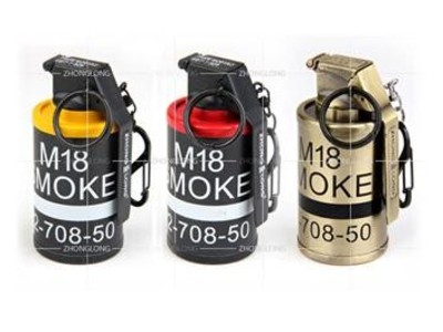 MK18烟雾弹空心带螺纹可当储藏罐