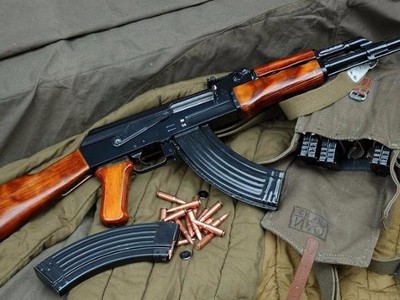 AK47-AKM突擊步槍-3D打印全（127零件）