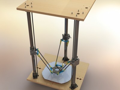 三角洲丕Reprap 3D打印机