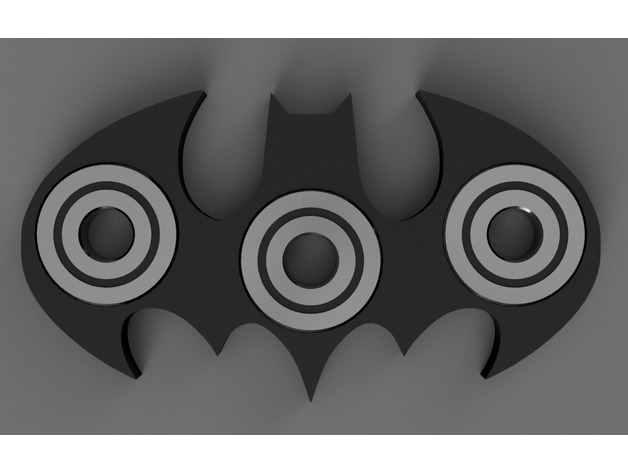 蝙蝠侠标志旋转玩具