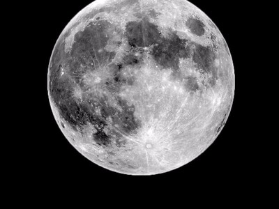 月球浮雕灯