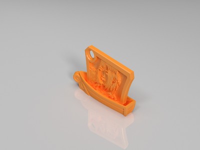 3D打印钥匙扣