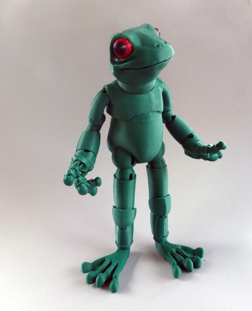 3D打印青蛙