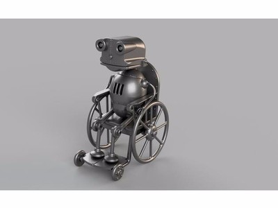 机械迷城 轮椅 机器人