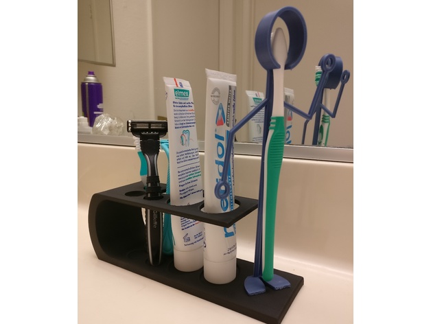 浴室牙刷架