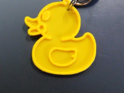小黄鸭钥匙扣
