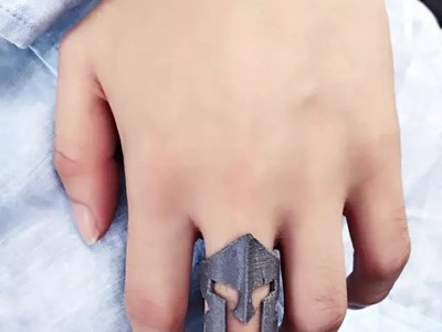 斯巴达3D打印戒指