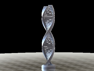 可打印的DNA模型