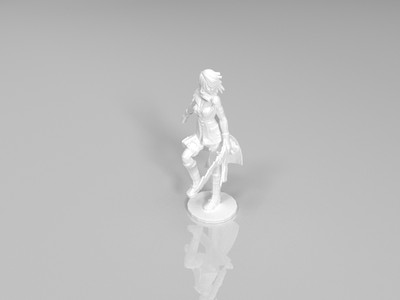 最终幻想13角色模型 ---Lighting pose1