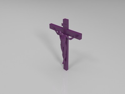 基督耶稣在十字架上