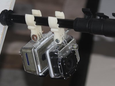 GoPro monopod adapter mount