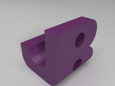 JB Customized Monogram Cube