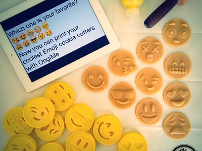 Emoji表情饼干模具