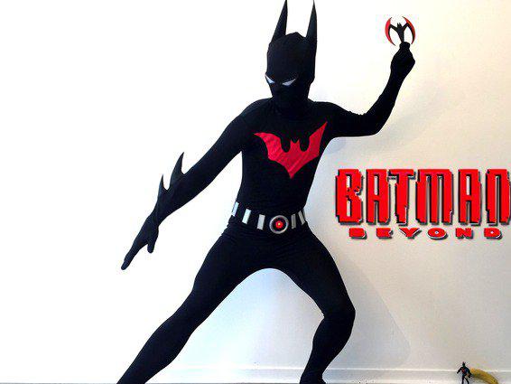 未来蝙蝠侠 cosplay 套装