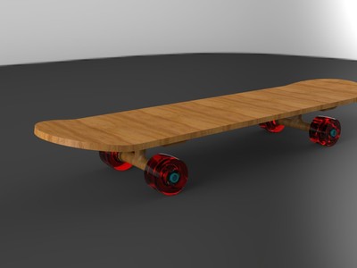 滑板模型